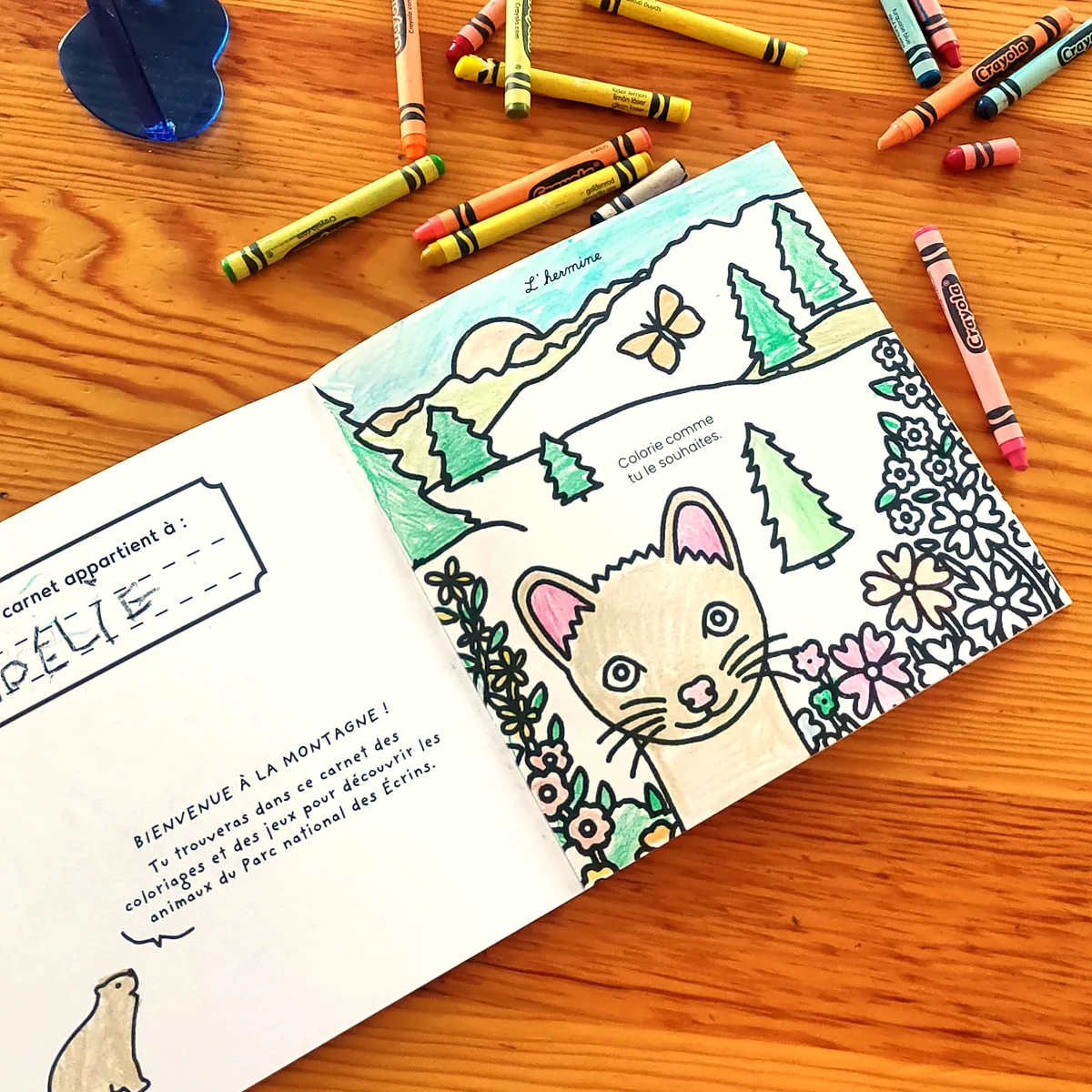 Carnet de jeux animaux Parc national des Écrins – Image 2